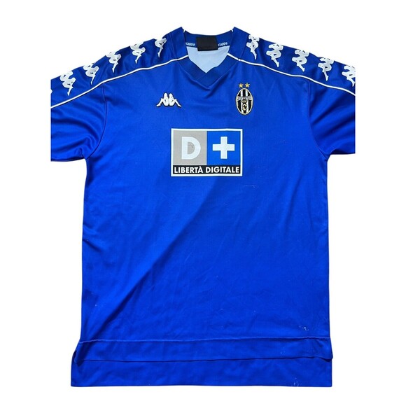 JUVENTUS ITALY 1999/2000 THIRD FOOTBALL SHIRT JERSEY KAPPA Sz XXL - Picture 1 of 16